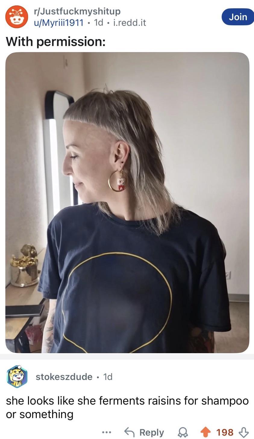 Raisin Mitchell…Head & Raisin?