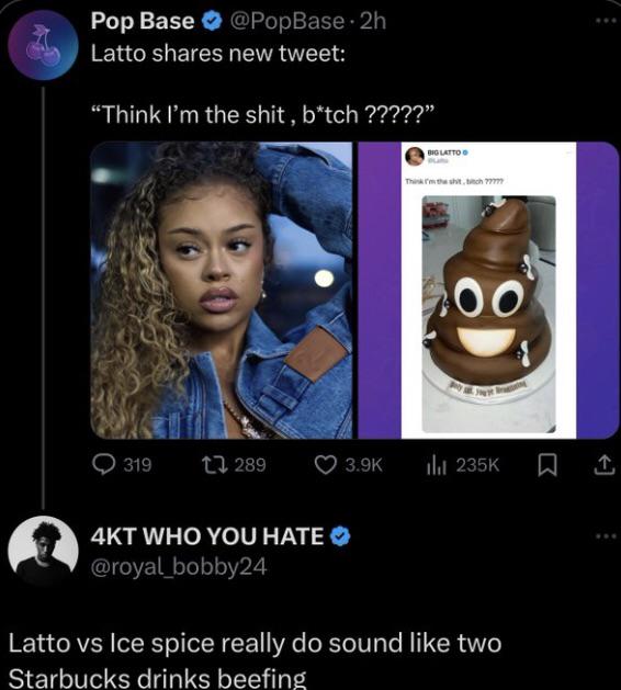 Ive never even heard of Latto till now