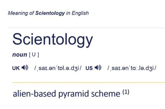 A very specific definition