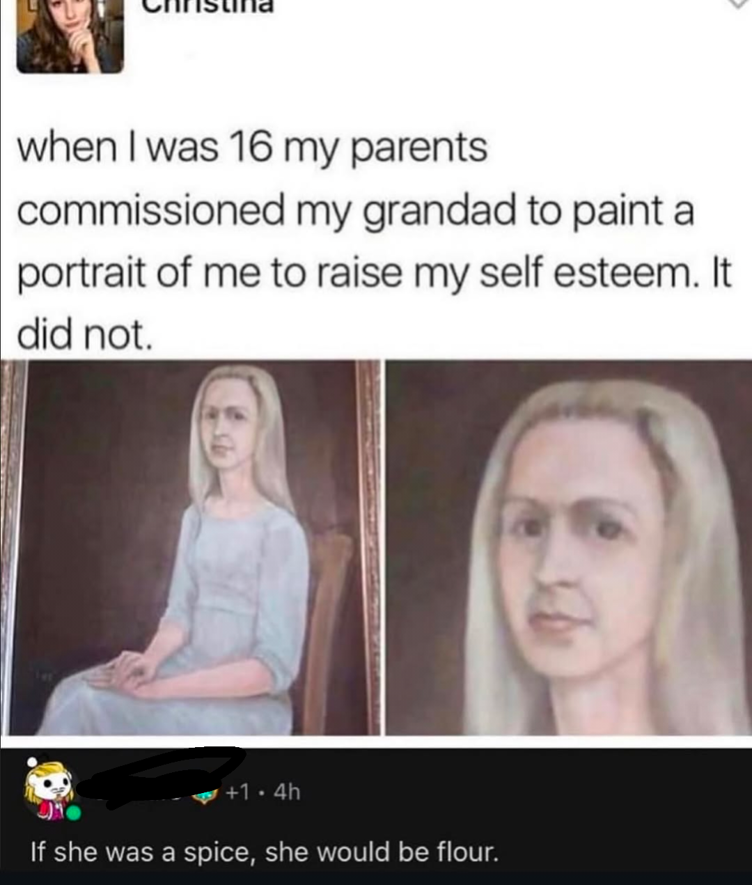 She was burned twice