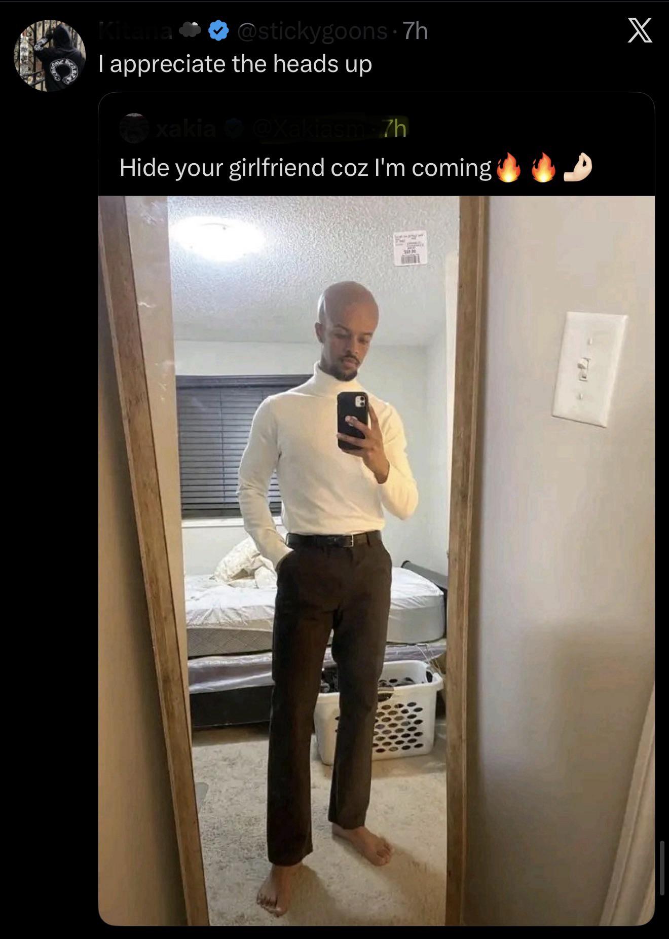 Appreciate the heads up