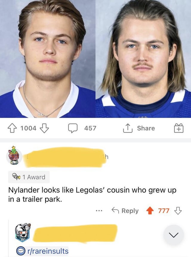 When talking about NHL players and their new looks