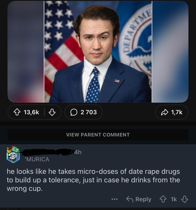 He definitely would drink from the wrong cup