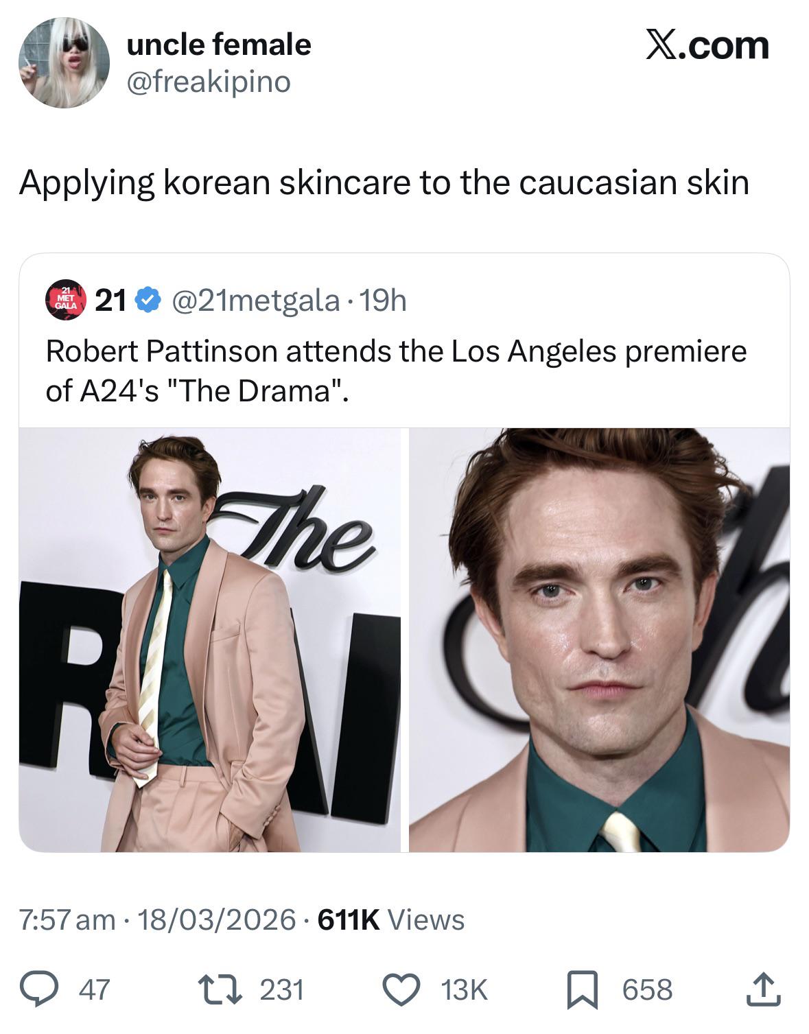 Back to his vampire roots