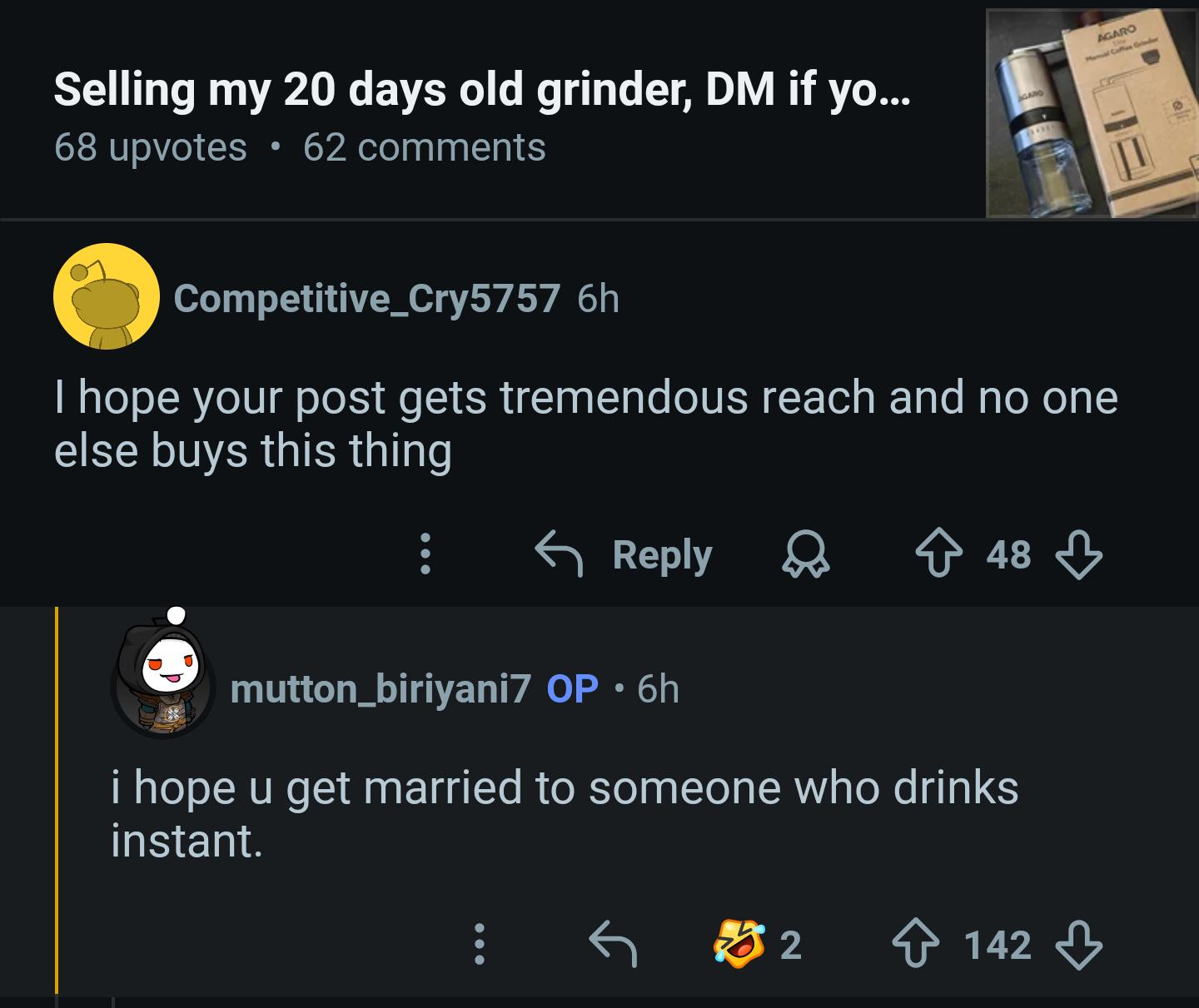 What's wrong with instant coffee?