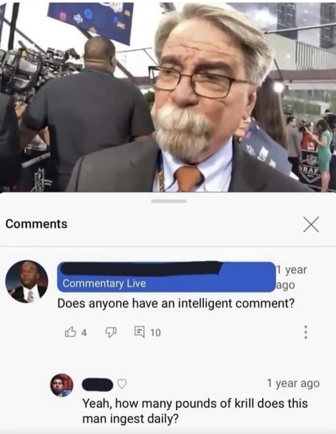 It is a nice beard, though.