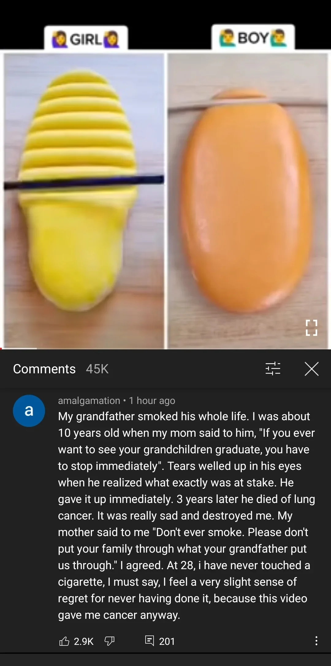 Don't ever smoke