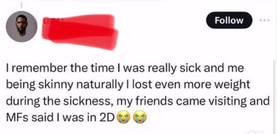Lost a dimension along the way