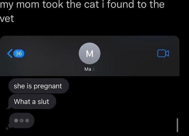 Mom probably didn’t expect it