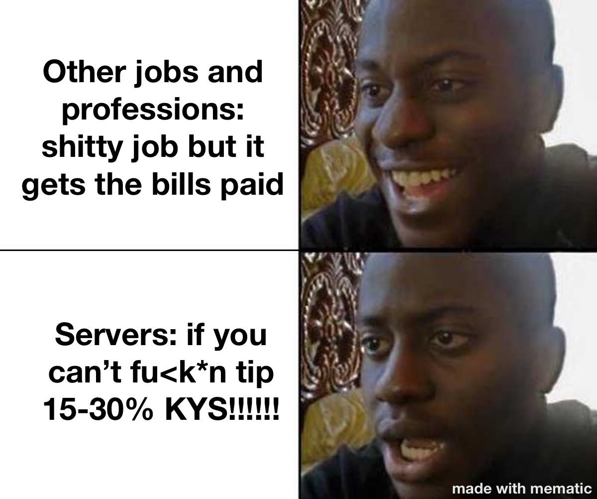 Tipping is for good service, not automatic