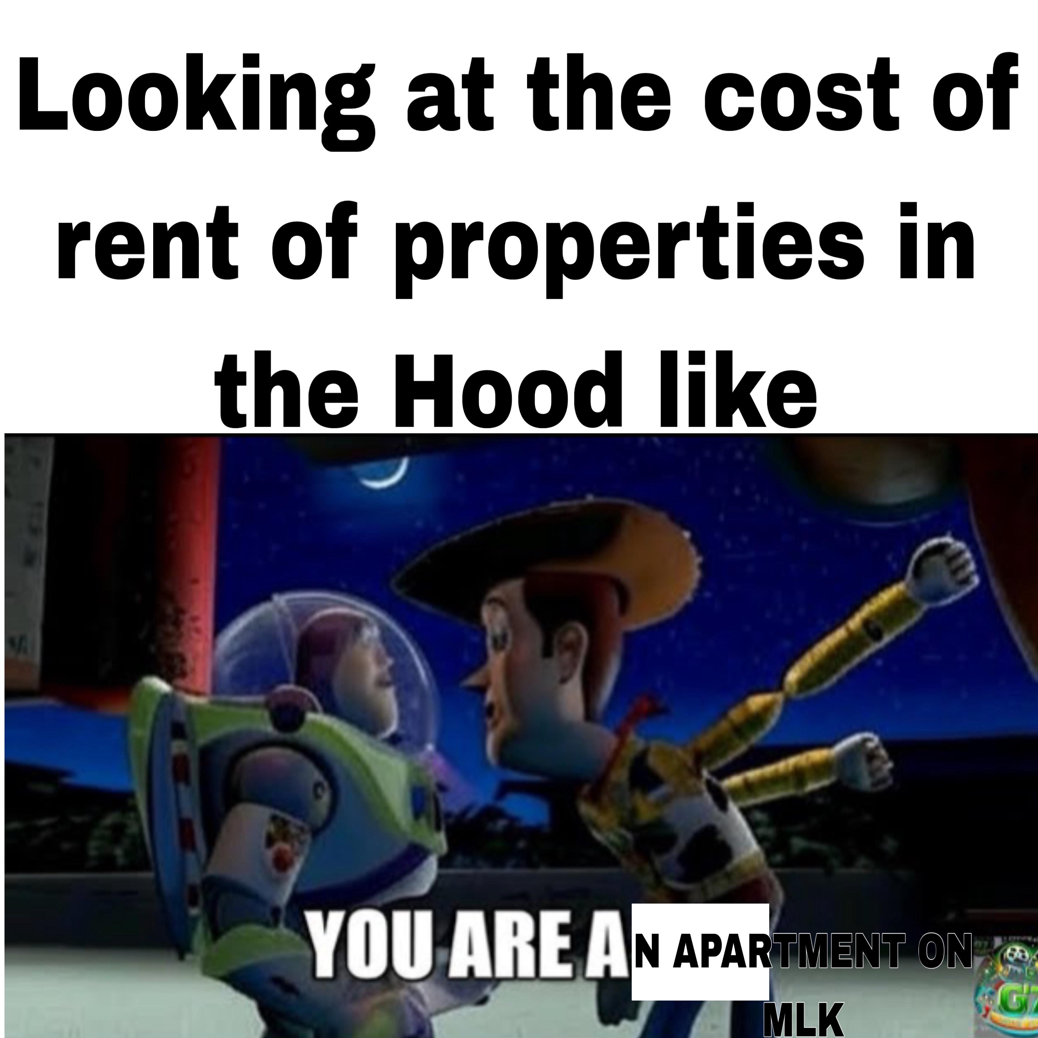 Like no one making 3x the rent would live here