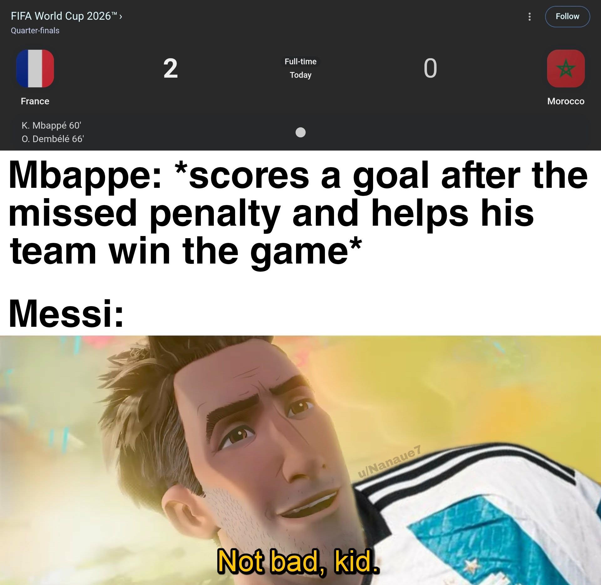 Not bad, dictator