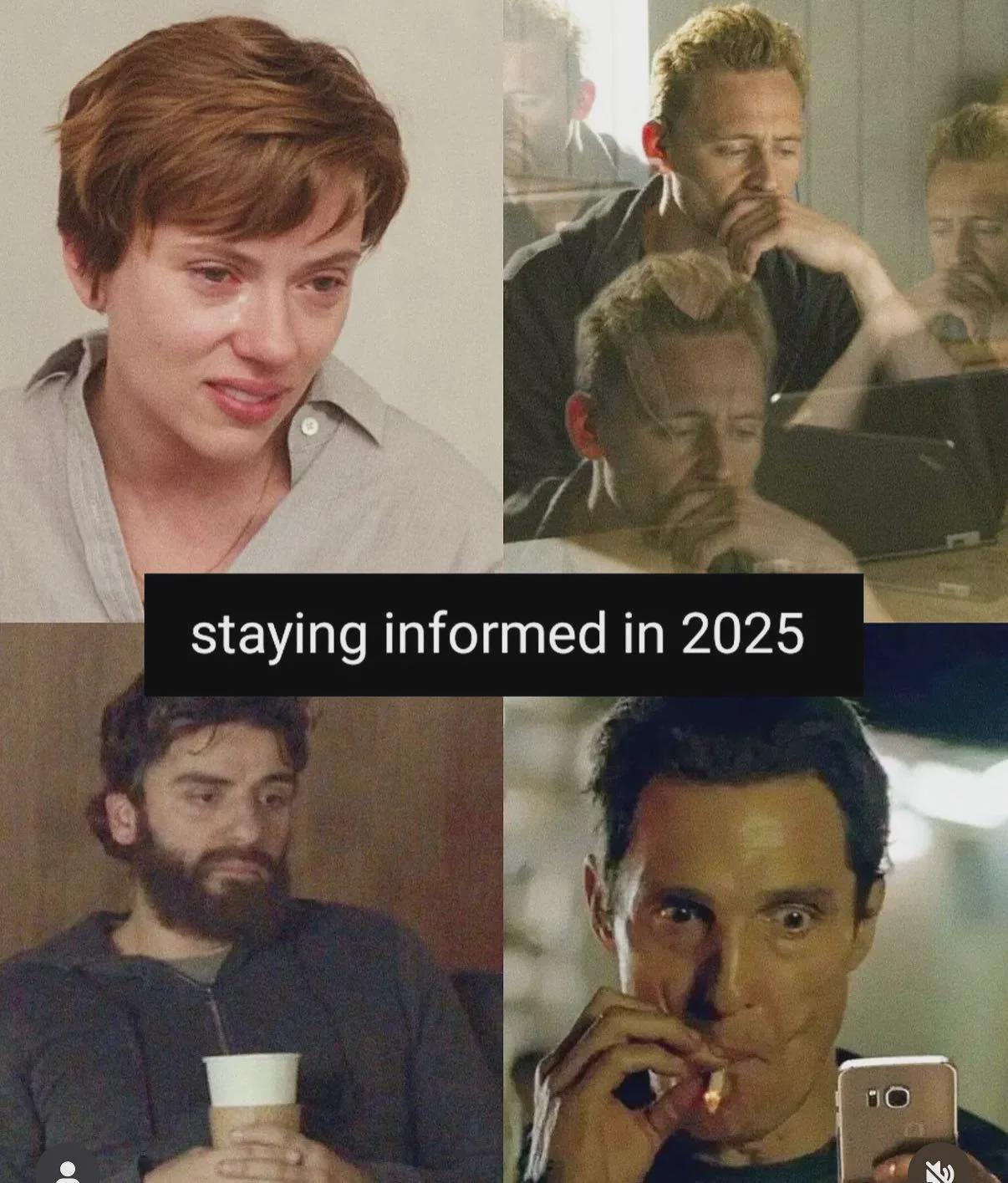 Informed or overwhelmed 🤧