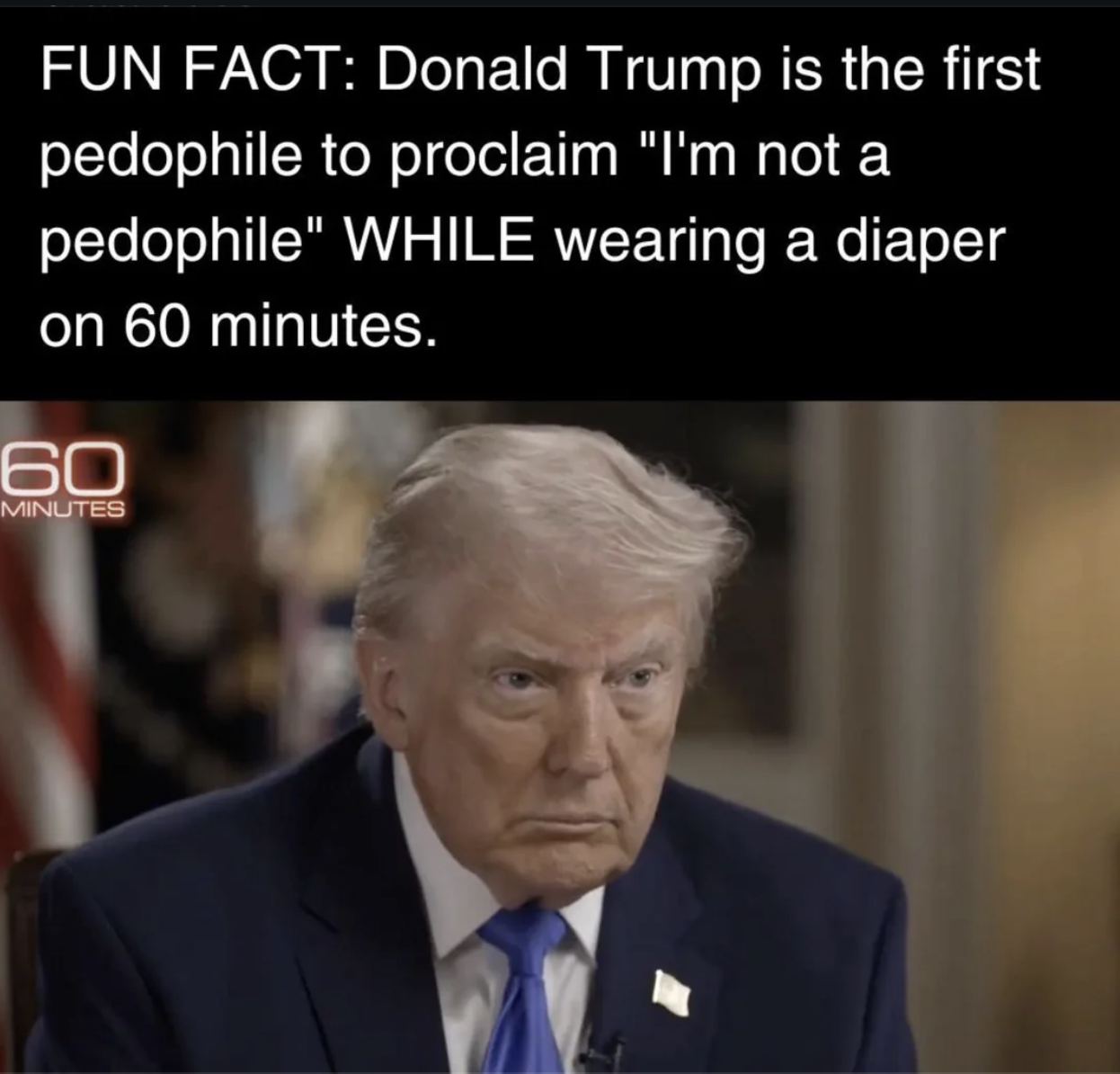 Oh, you think he was talking about you?