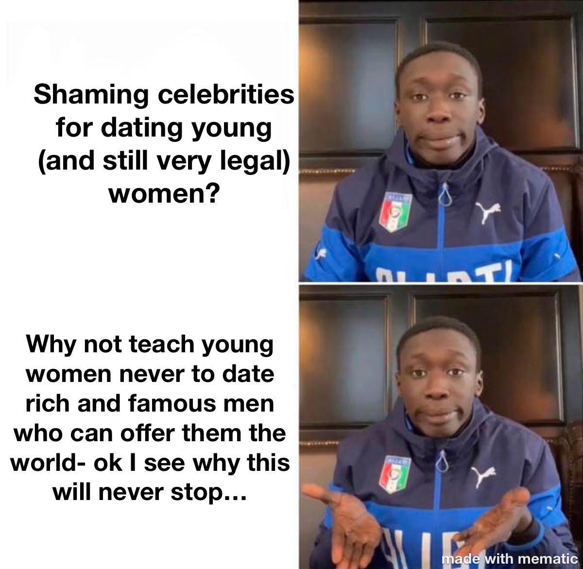 Ya willing young women and wealth won’t be pried apart