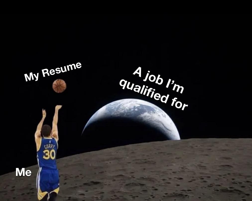 Give me job. Job me. Job now. Me a job needing a lot now.