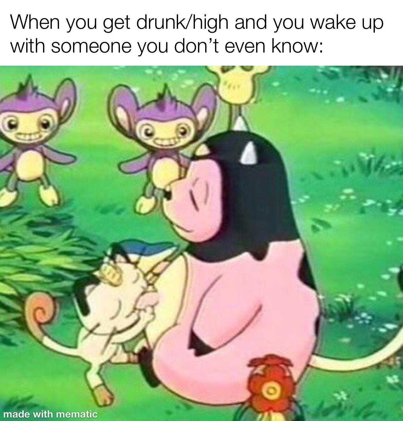 I only drank a cup of water. I swear.