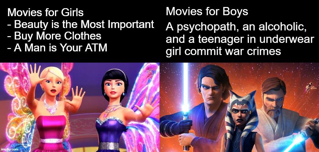 Each episode is a different war crime