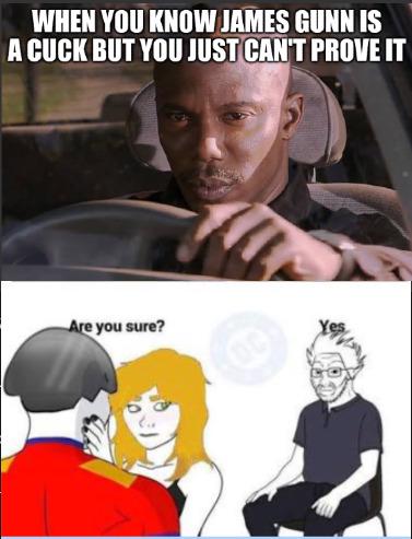 Can't prove it yet Mr. Gunn