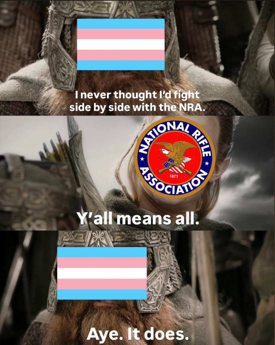 Equal rights, equal fights