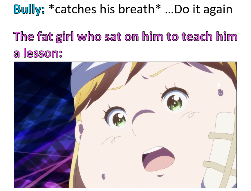 "Jokes on now. I'm now into that shit!"