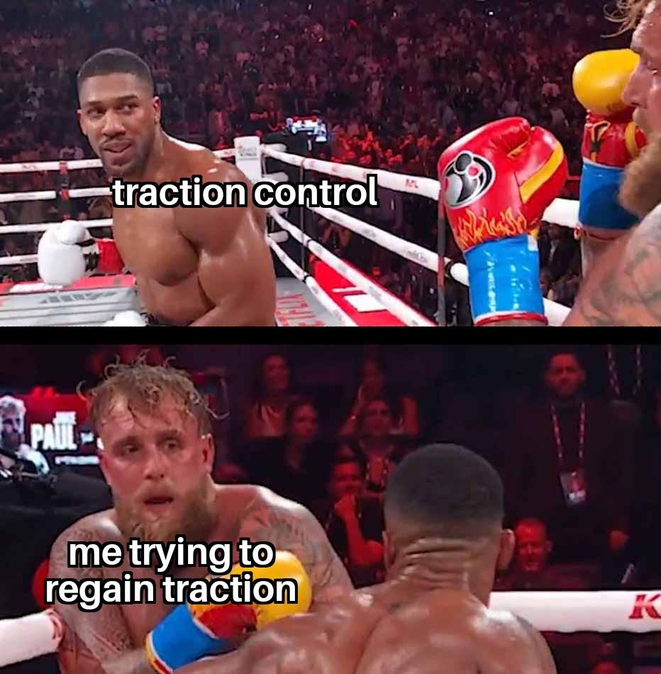 Gotta turn it off.