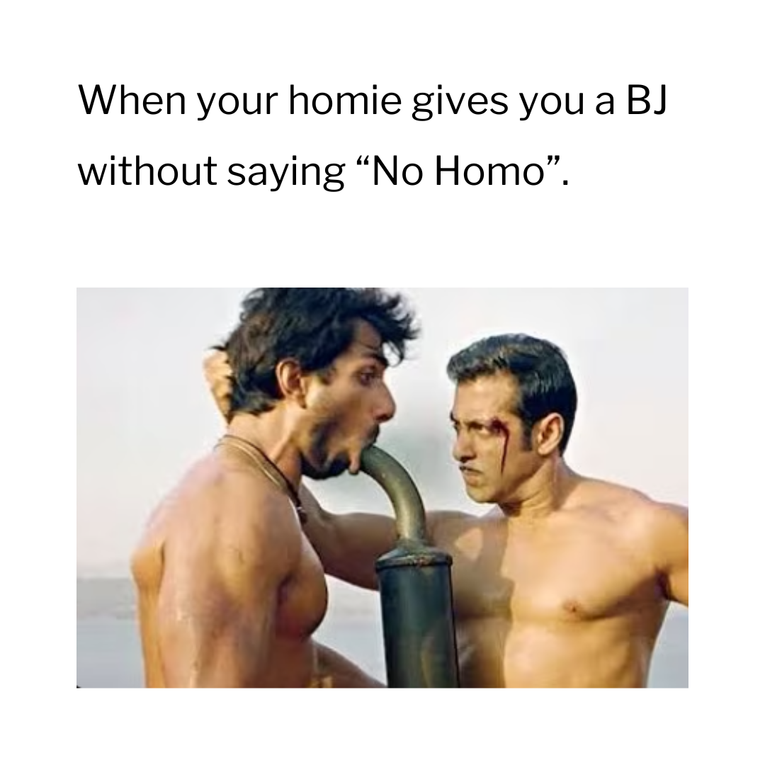 He said it later