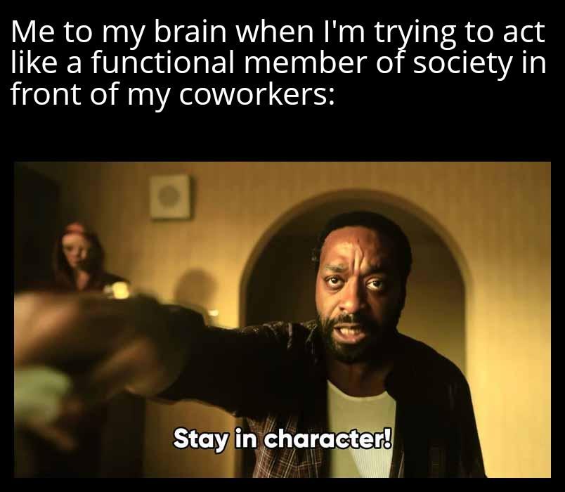 I'm even using full sentences.