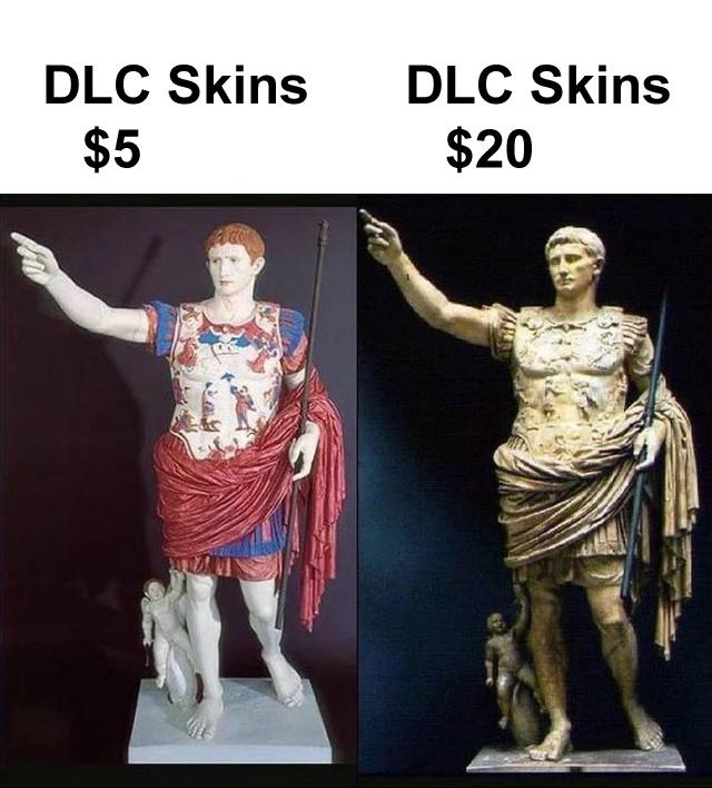It's Gold, you pay more.