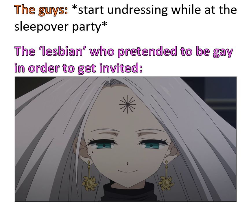 "What, I'm just admiring the view...no hetero though."