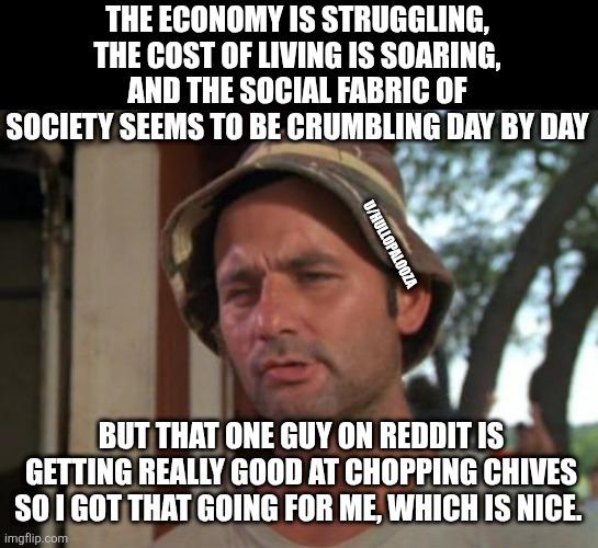 It's the little wins, you know?