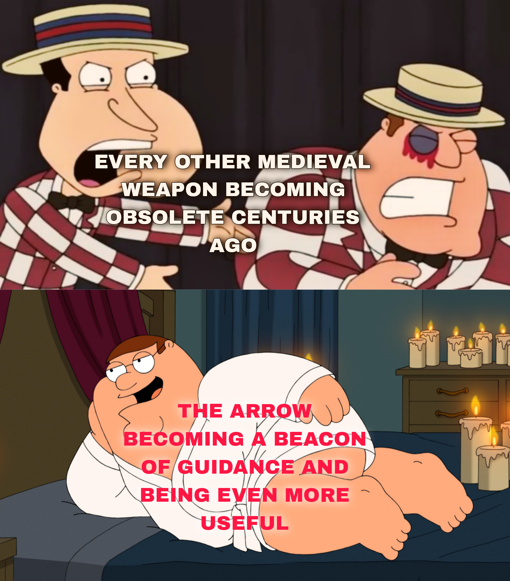 The most OP medieval weapon continues winning