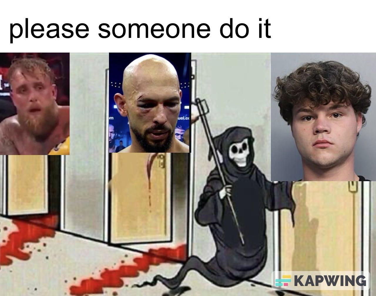 doesn’t even have to be in a ring