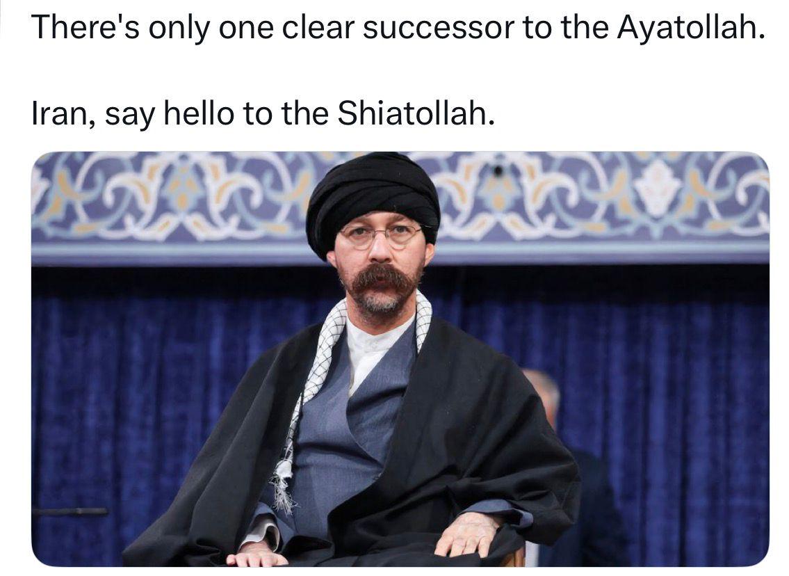 I welcome Shiatollah