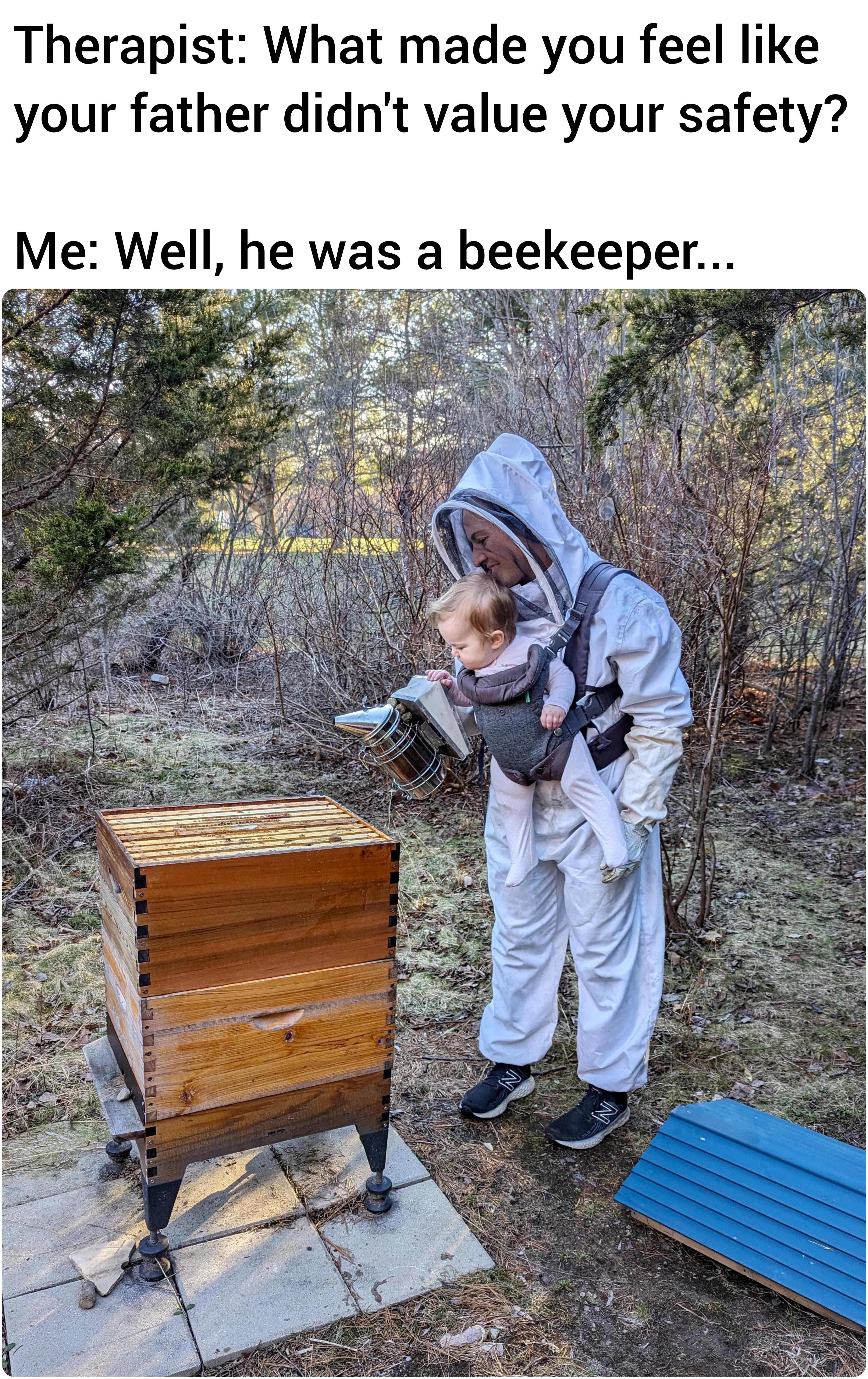 Not the bees! Not the bees!!!