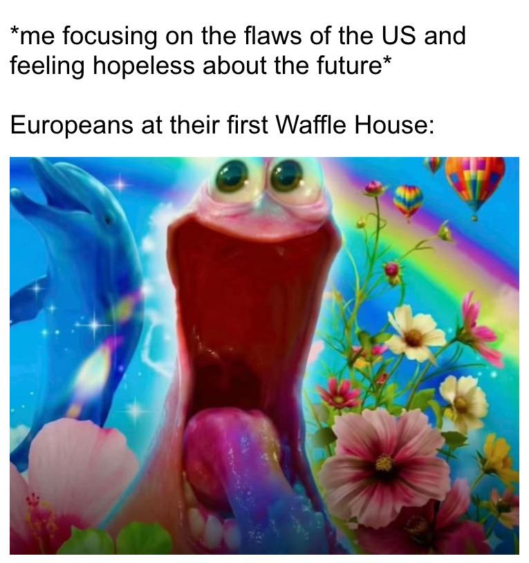 it's beautiful to see, maybe I'm a patriot after all