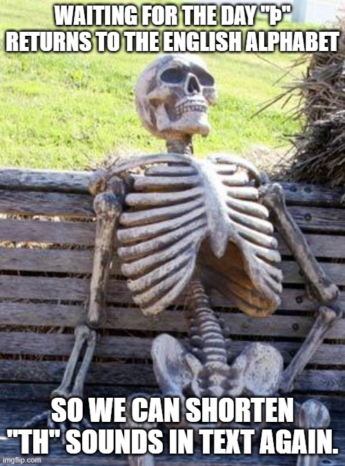 Bring "Þ" Back, Internet!