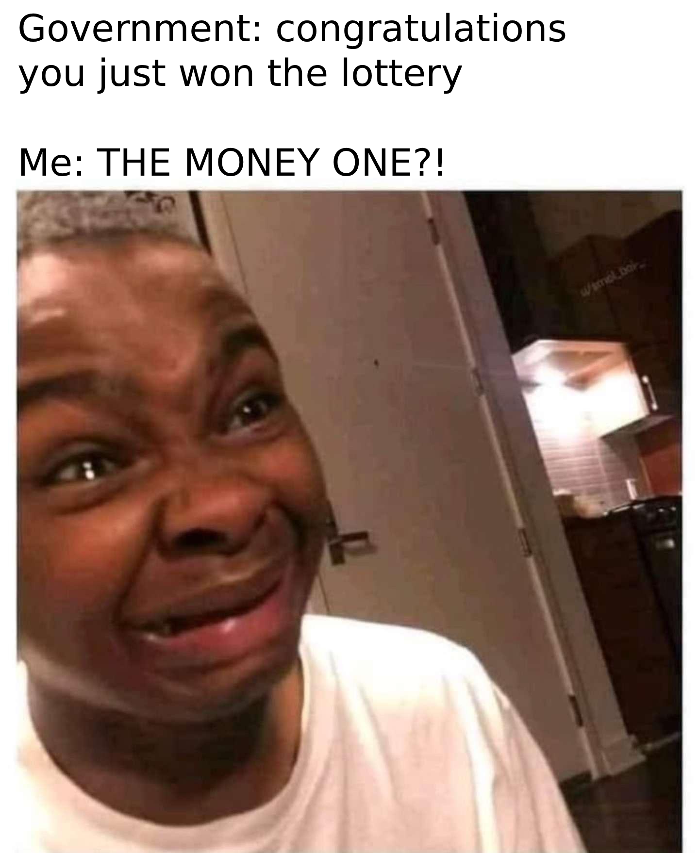 I didn't buy a ticket though