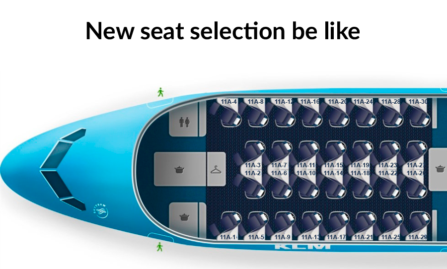 New plane seat selection just dropped