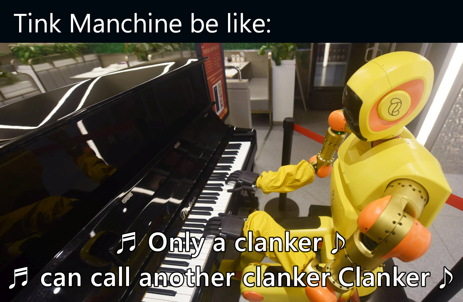 And only a clanka...