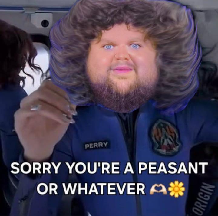 JD Perry wants to know if you’ve said thank you today, peasants
