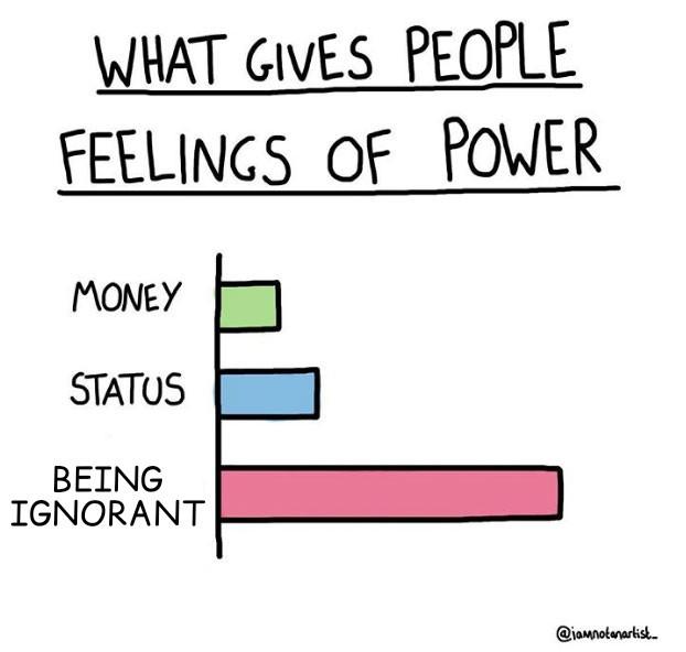 I like being misinformed thank you