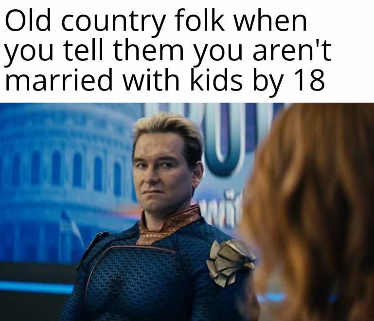 Old country folk AND my mom