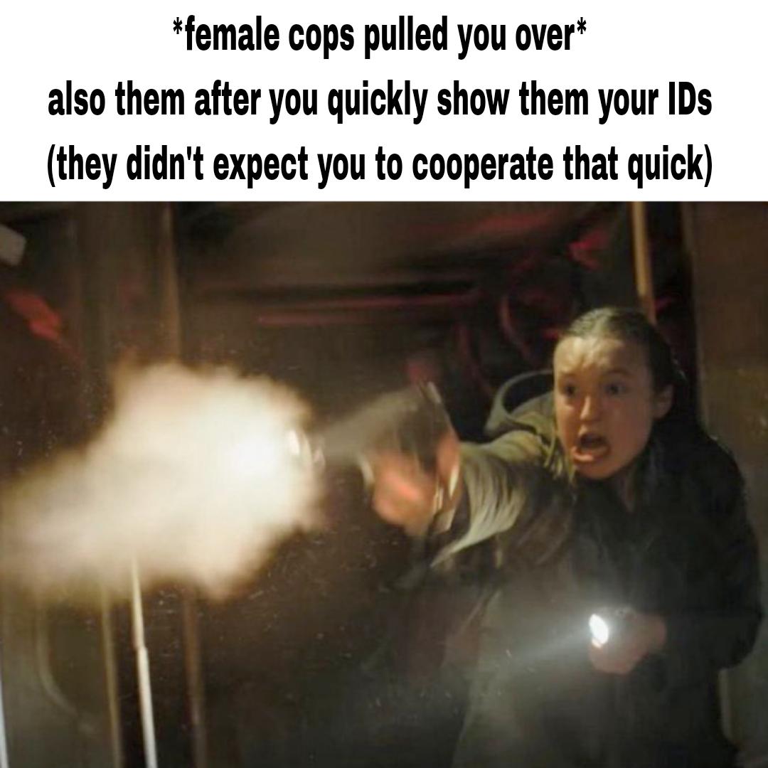 Just wanna go home, officer