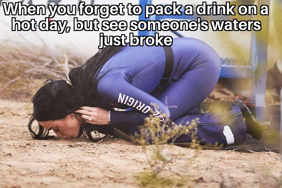 Stay hydrated folks