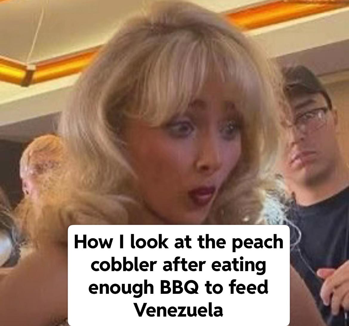 Desert stomach is real. Look it up