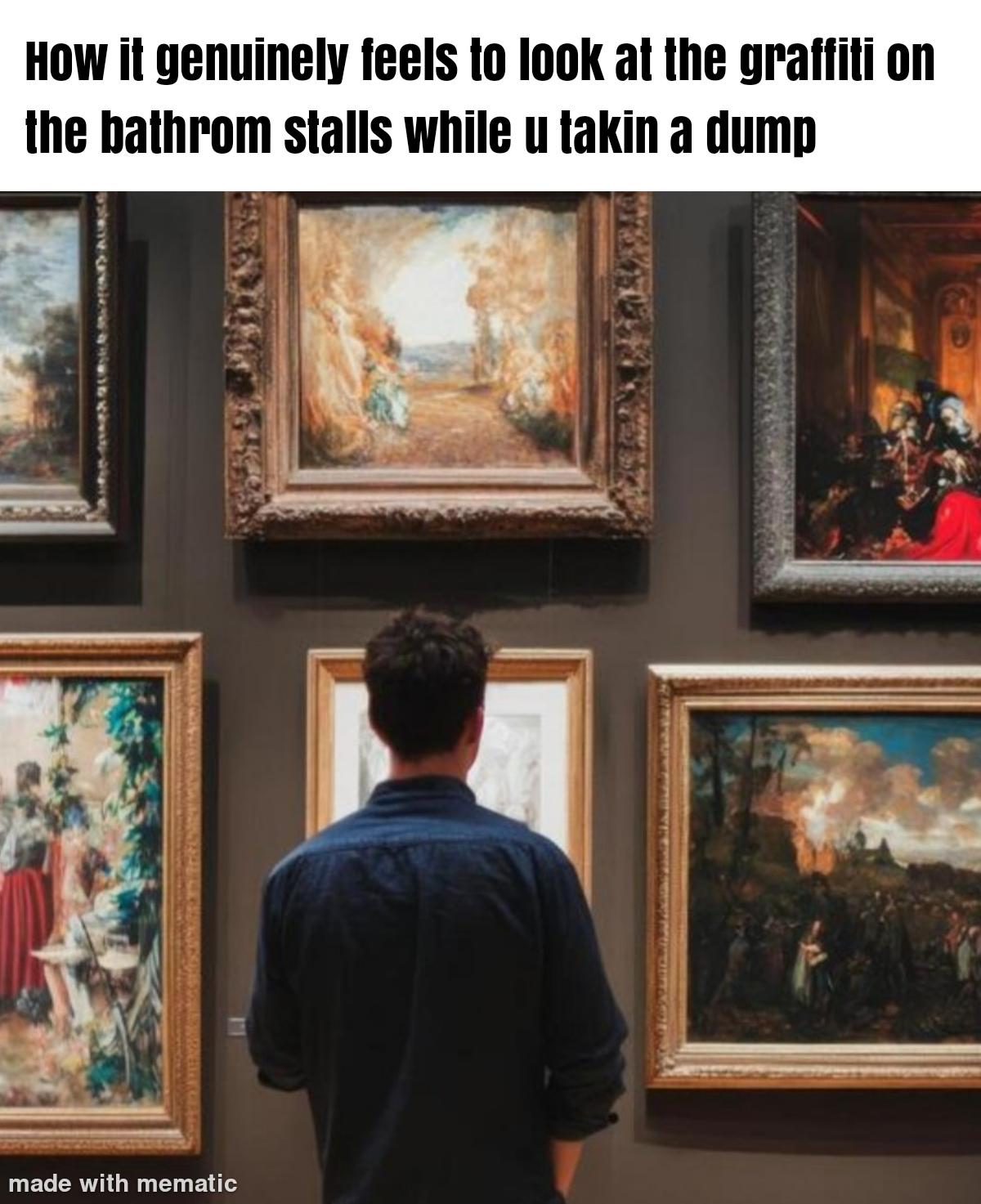 True art is everywhere if you have eyes to see it