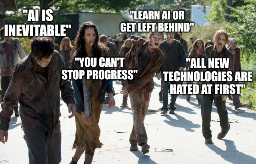 "Brains, we want brains."