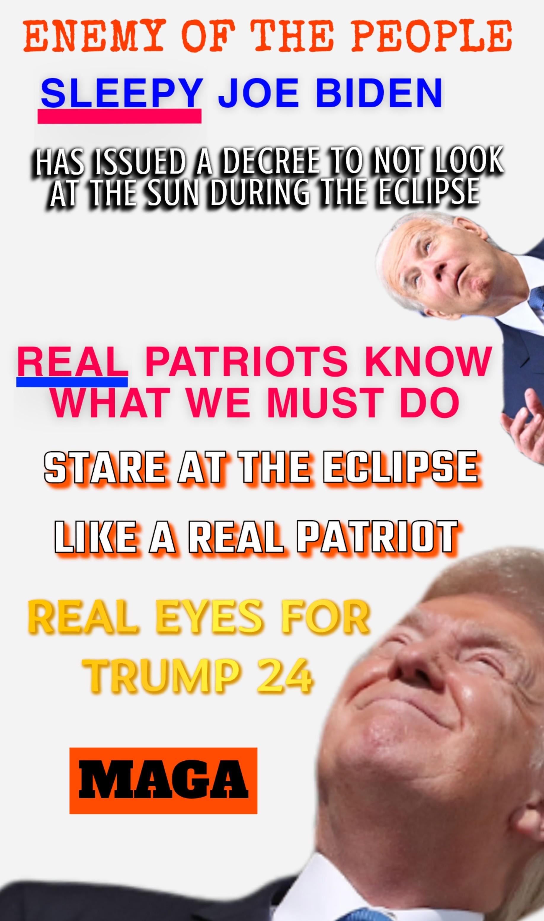 Blind patriotism