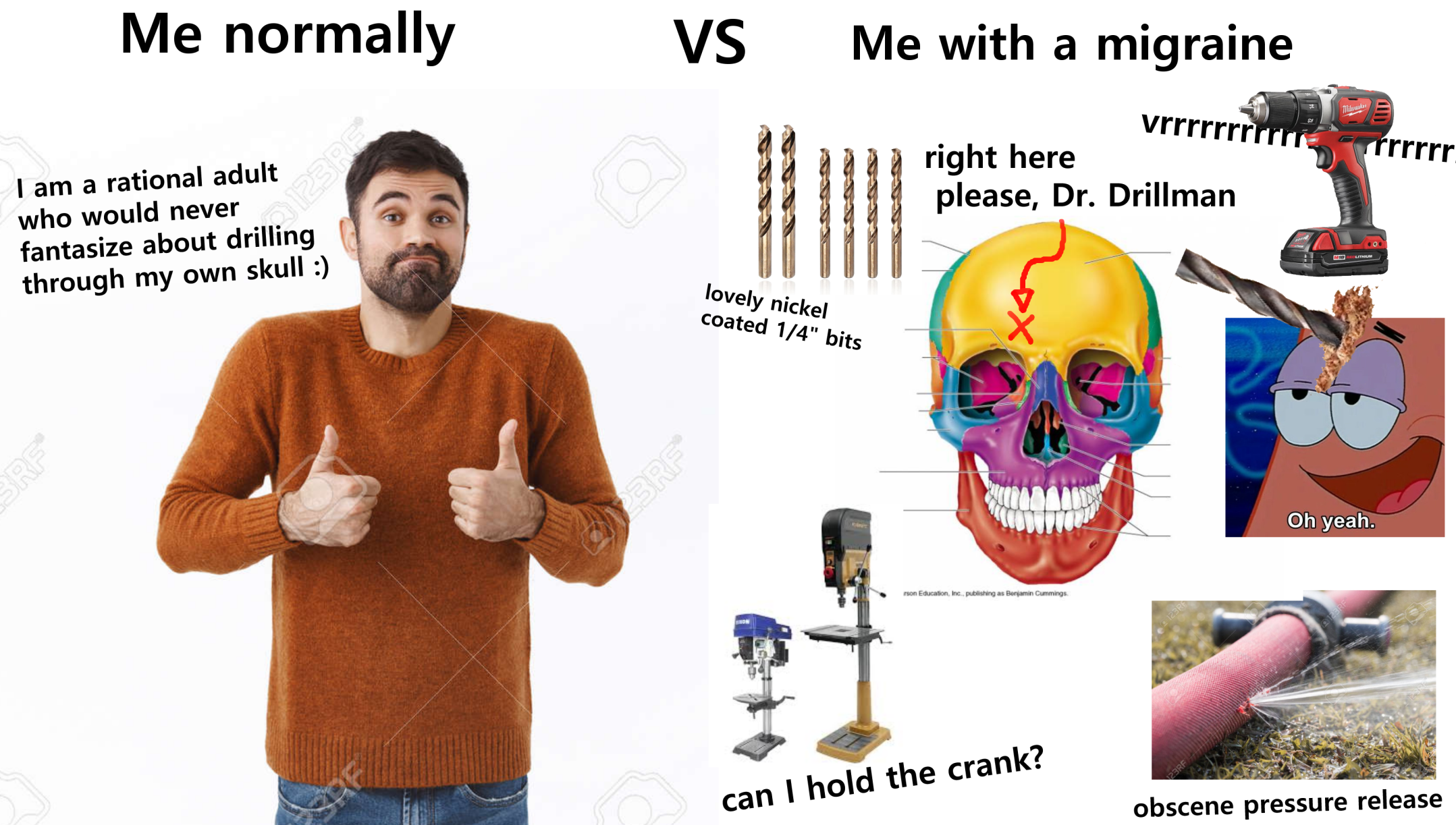 The drill is the answer